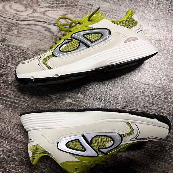 Dior B30 Sneakers Lime Green Sz 44__ men’s 10 - Picture 11 of 13